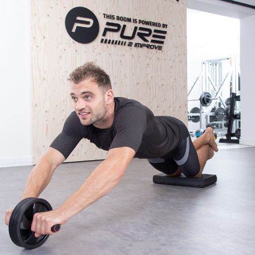 Pure2Improve Strength kit di allenamento con i pesi rosso/nero P2I230040