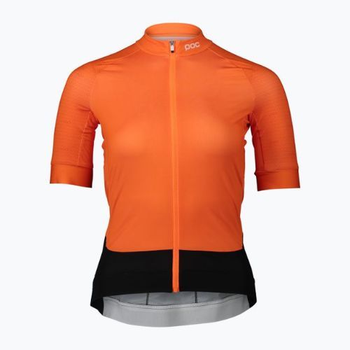 Maglia ciclismo donna POC Essential Road zink orange