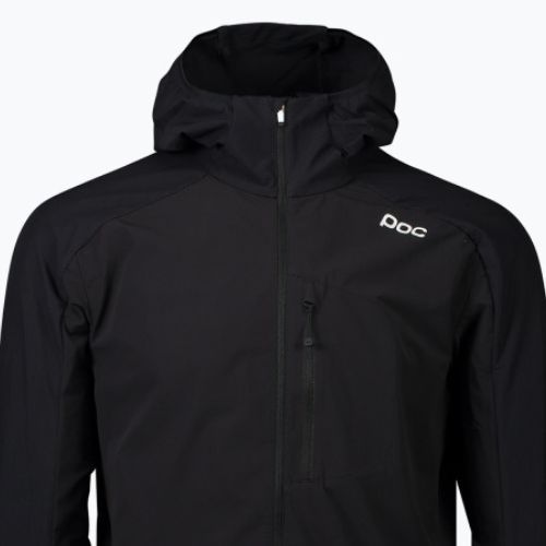 Giacca da ciclismo POC Guardian Air nero uranio