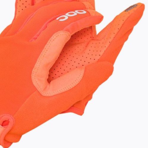 POC Resistance Enduro Adj guanti da ciclismo arancio zink