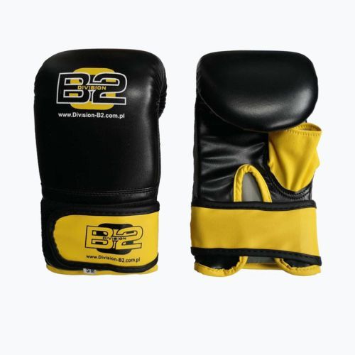 Guanti da boxe DIVISION B-2 DIV-BG03 nero/giallo