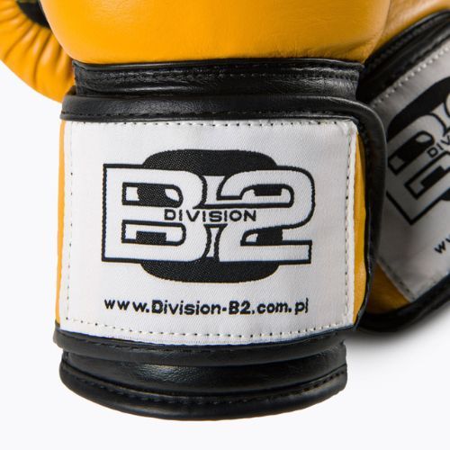 Guanti da boxe DIVISION B-2 DIV-SG01 giallo/nero