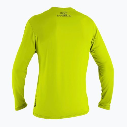 O'Neill Basic Skins Sun Shirt Uomo a maniche lunghe da nuoto lime