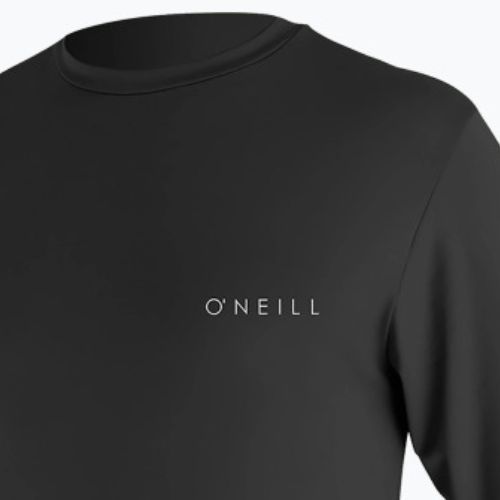 O'Neill Basic Skins Sun Shirt da uomo per il nuoto a maniche lunghe nero