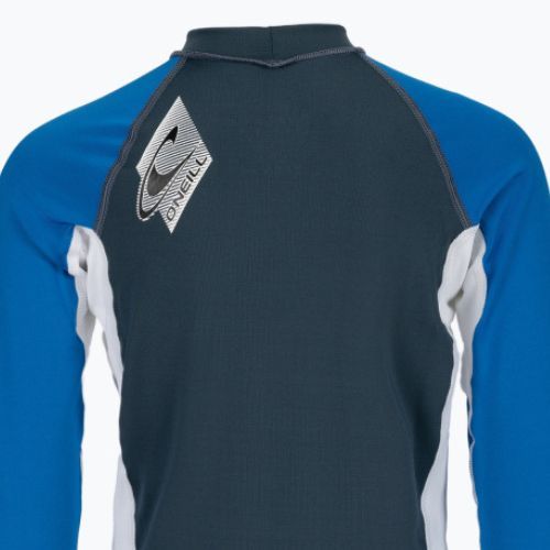 Nuoto per bambini a maniche lunghe O'Neill Premium Skins Rash Guard blu cadetto/bianco oceano