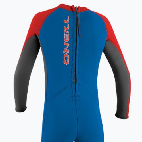 O'Neilller Reactor-2 2 mm Back Zip Full bambini nuotare schiuma ej9/ocean/graph/red