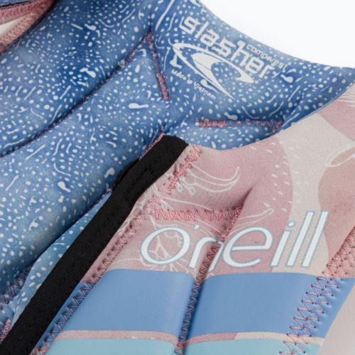 Gilet di sicurezza per bambini O'Neill Slasher Comp desert/bloom/drift/blue