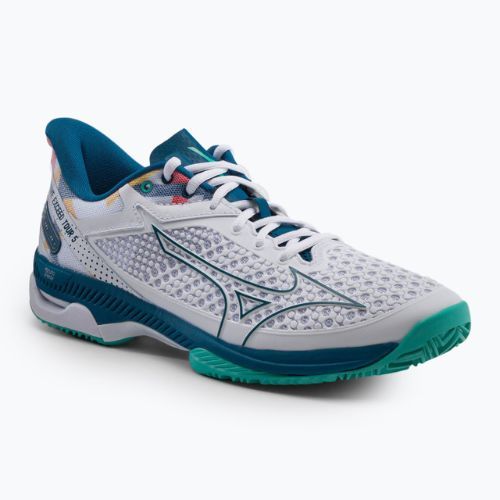 Scarpe da tennis da uomo Mizuno Wave Exceed Tour 5CC bianco 61GC2274