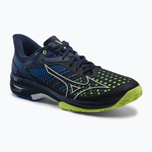 Scarpe da tennis da uomo Mizuno Wave Exceed Tour 5CC blu navy 61GC2274