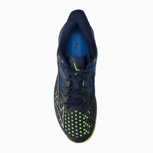 Scarpe da tennis da uomo Mizuno Wave Exceed Tour 5CC blu navy 61GC2274