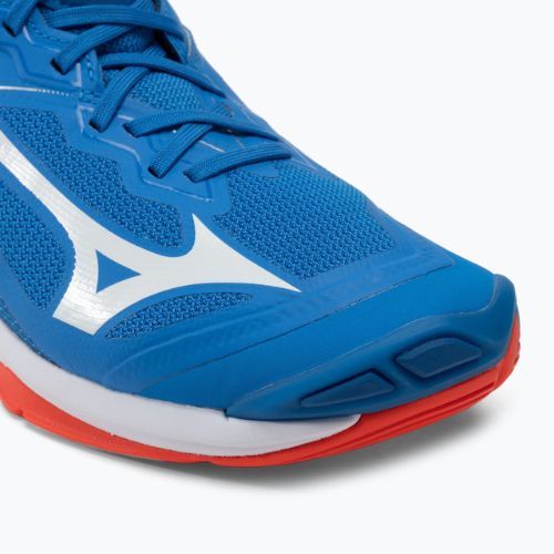 Mizuno Wave Lightning Z6 Mid scarpe da pallavolo blu V1GA200524
