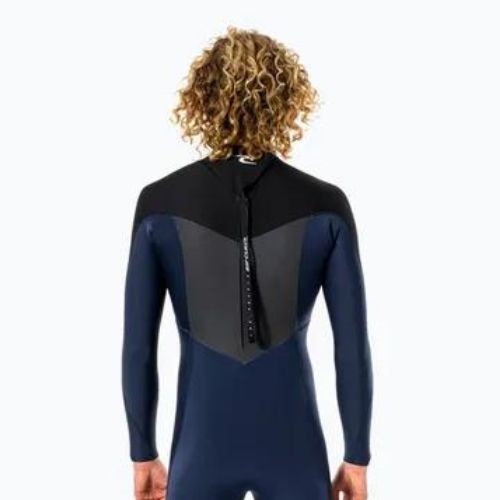 Muta Rip Curl Dawn Patrol 3/2 mm GB B/Zip navy da uomo