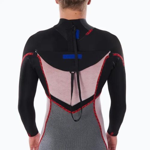 Rip Curl Dawn Patrol 3/2 mm GB B/Zip nera da uomo