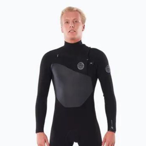 Rip Curl Flashbomb 4/3 mm C/Zip nera da uomo