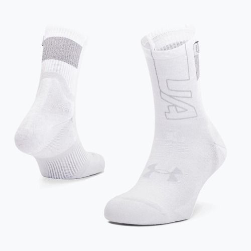 Under Armour ArmourDry Run Crew calzini bianchi