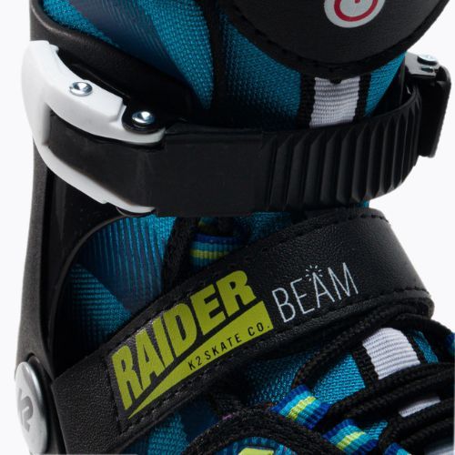 Pattini a rotelle per bambini K2 Raider Beam blu/nero