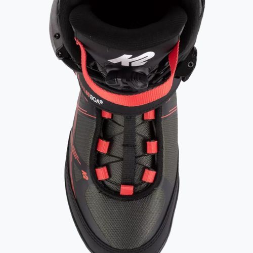 Pattini da donna K2 Alexis 80 Boa grigio/rosa