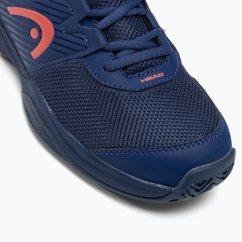 Scarpe da tennis HEAD Revolt Court da donna blu scuro/corallo