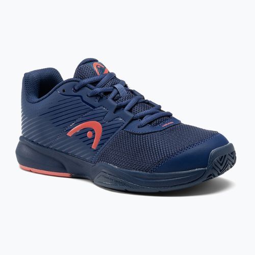Scarpe da tennis HEAD Revolt Court da donna blu scuro/corallo