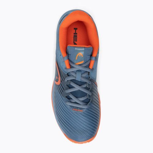 Scarpe da tennis HEAD Revolt Pro 4.0 per bambini bluestone/arancio