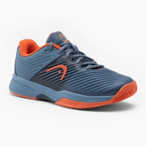 Scarpe da tennis HEAD Revolt Pro 4.0 per bambini bluestone/arancio