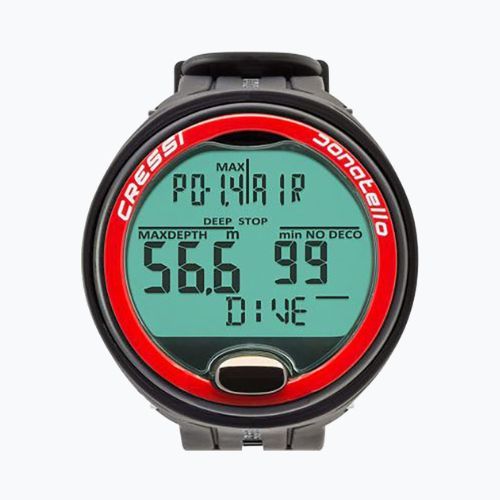 Computer subacqueo Cressi Donatello nero/rosso