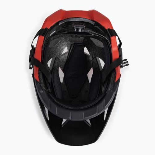Casco da bici Alpinestars Vector Pro Atom nero/rosso opaco