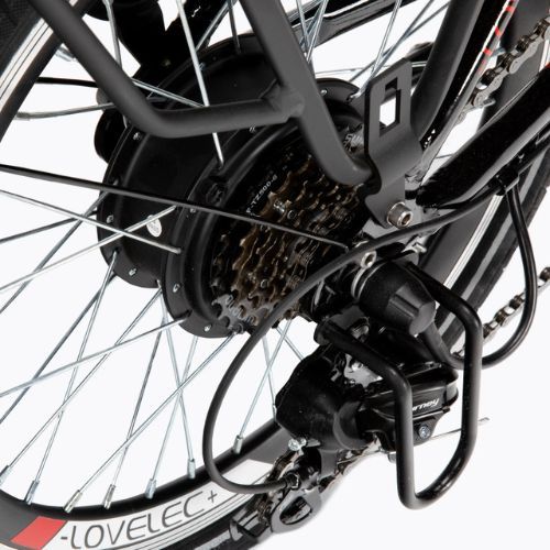 Bicicletta elettrica LOVELEC Lugo 36V 10Ah 360Wh argento