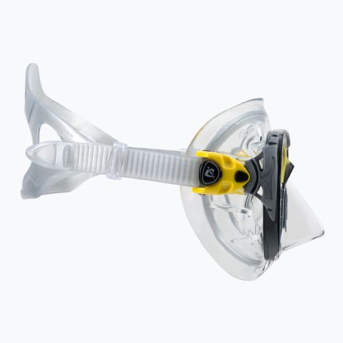 Cressi Big Eyes Evolution maschera subacquea cristallo/giallo