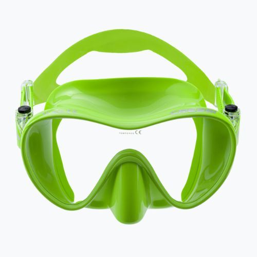 Maschera subacquea Cressi F1 lime