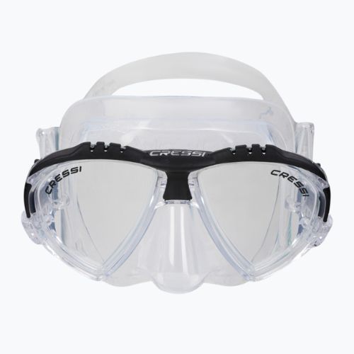 Maschera subacquea Cressi Matrix trasparente/nera