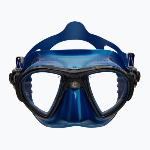 Maschera subacquea Cressi Nano blu/argento/nero