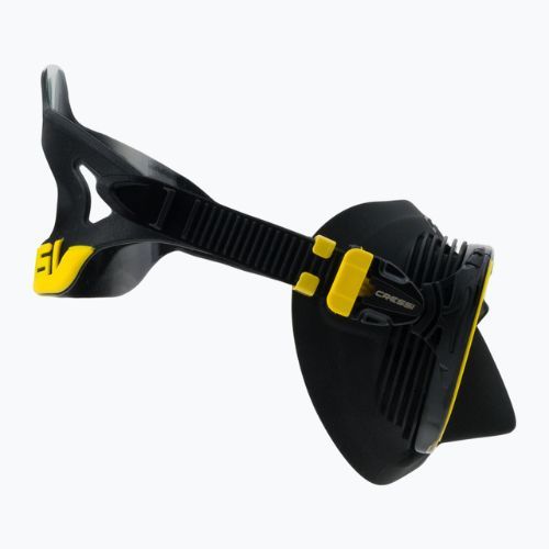 Maschera subacquea Cressi Quantum nero/giallo