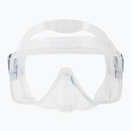 Maschera subacquea Cressi SF1 in silicone trasparente