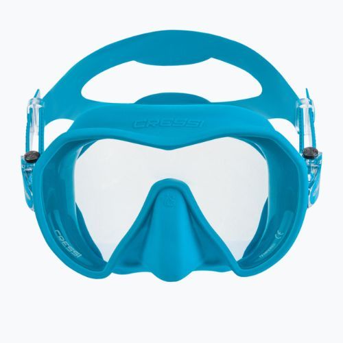 Maschera subacquea Cressi ZS1 turchese/turchese