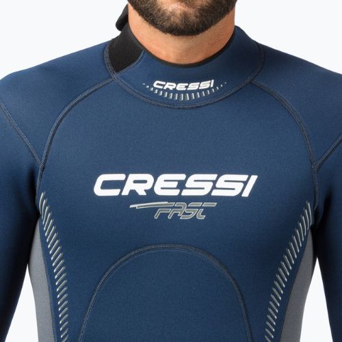 Muta subacquea Cressi Fast Monopiece 3 mm per uomo