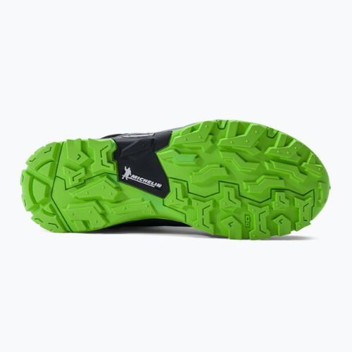 Scarponi da trekking per bambini Salewa Alp Trainer Mid GTX blu danubio/verde fluo