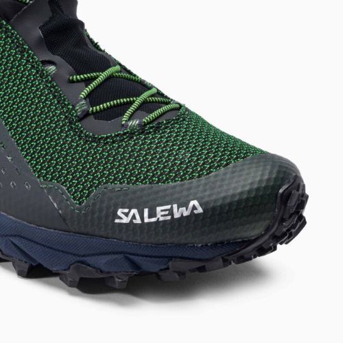 Salewa scarpe da trekking da uomo Ultra Flex 2 Mid GTX verde grezzo/rana pallida
