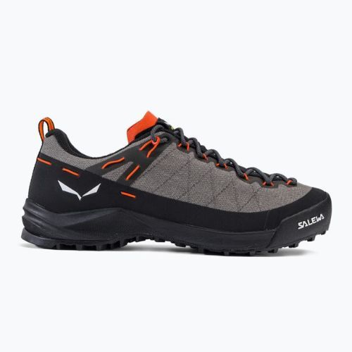 Salewa Wildfire Canvas scarpe da trekking da uomo bungee cord/ nero