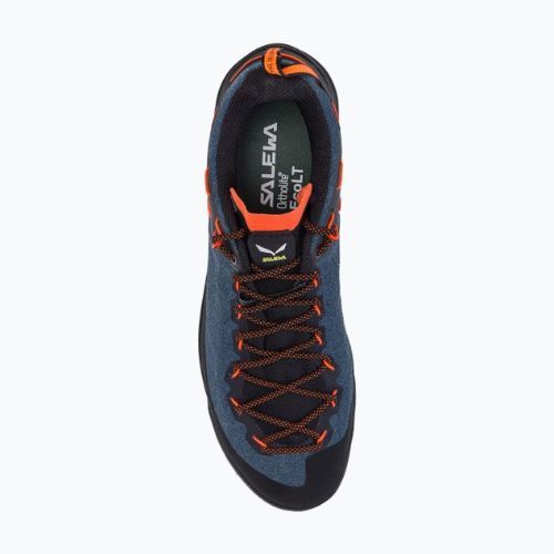 Salewa Wildfire Canvas, scarpe da trekking da uomo in denim scuro/nero
