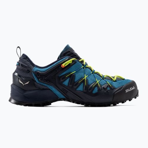 Scarpa da avvicinamento Salewa Wildfire Edge premium navy/giallo fluo da uomo