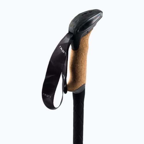 LEKI Serie Nera Bastoncini da trekking in carbonio nero 65221601