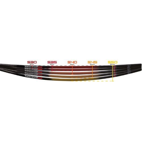 Starboard Enduro Tiki Tech Wave 26 mm Carbonio S40 Pagaia SUP 3 pezzi