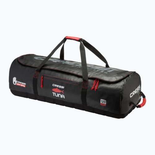 Cressi Tuna 120 l nero/rosso borsa per il trasporto dell'acqua