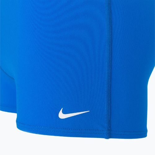 Uomo Nike Hydrastrong Solid Square Leg boxer da bagno foto blu
