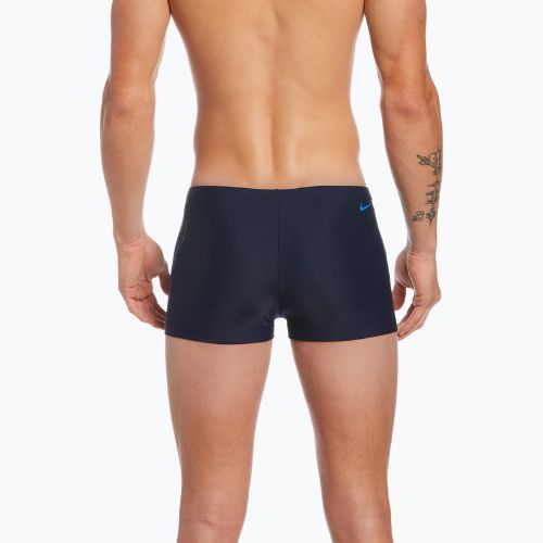 Uomo Nike Just Do It Swoosh Square Leg boxer da bagno mezzanotte marina