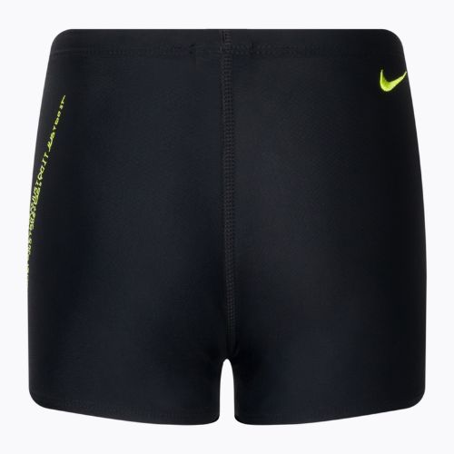 Nike Just Do It Swoosh Aquashort pantaloncini da bagno da bambino nero