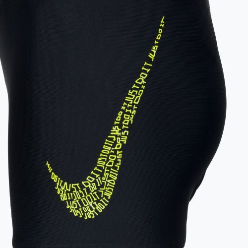 Nike Just Do It Swoosh Aquashort pantaloncini da bagno da bambino nero