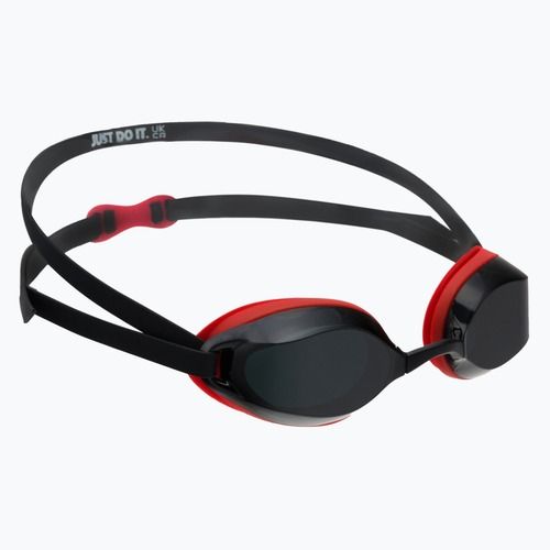 Occhialini da nuoto Nike Legacy rosso/nero