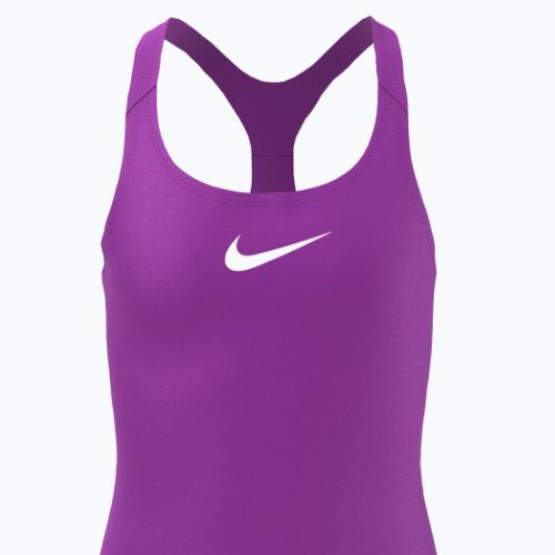 Costume intero Nike Essential Racerback laser viola per bambini